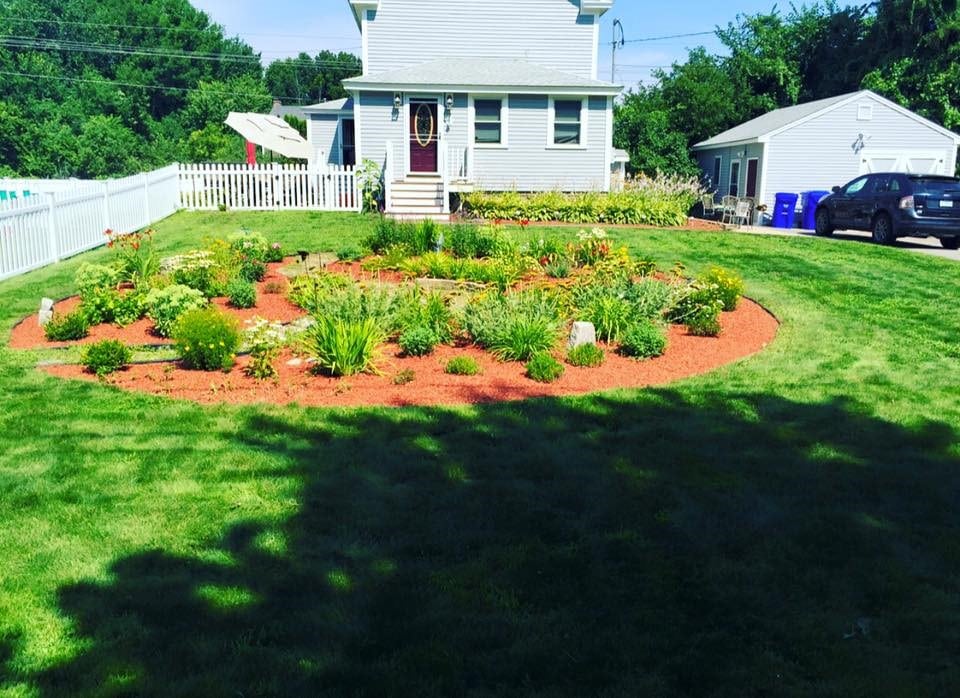 beautiful gardening service performed in manchester nh
